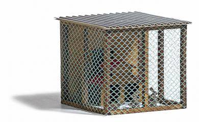 Accessoires - Cage pour petits animaux-H0-Busch