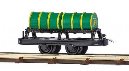 Trains miniatures : matériel remorqué - Wagon citerne BP-H0-Busch