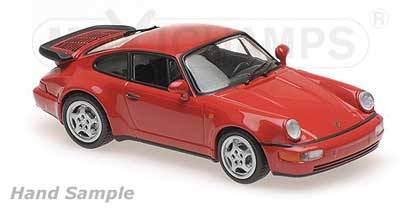Miniature automobile - Porsche 911 Turbo 1990-1/43-Maxichamps