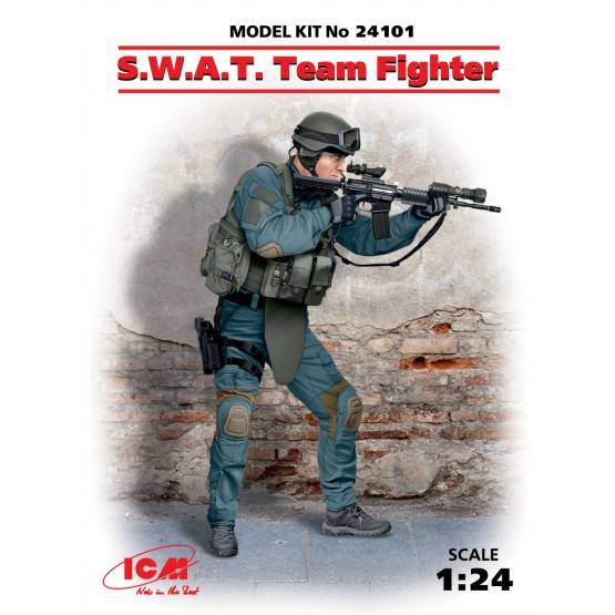Figurines - SWAT Team Fighter (100% nouveaux moules) Corriger les déta