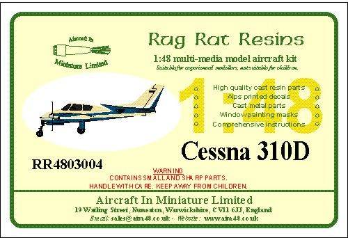 Maquette d'avion - Cessna 310D.Pour plus d'informations sur ce produit