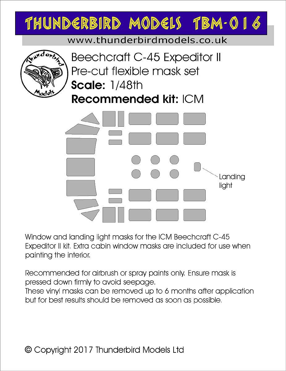 Accessoires - Beech 18 (conçu pour être utilisé avec des kits ICM) [Be