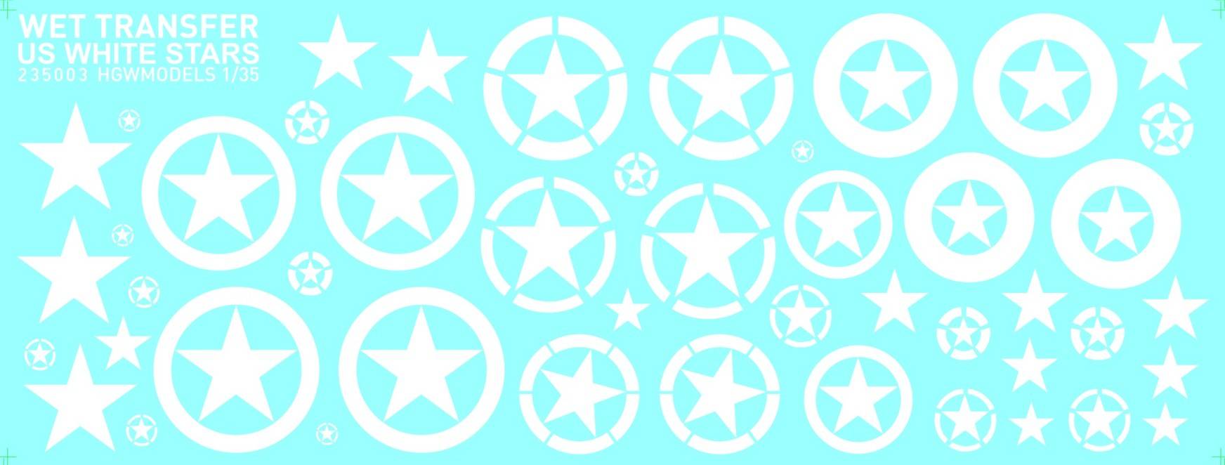 Accessoires - White Stars - US peut être utilisé pour différentes éche