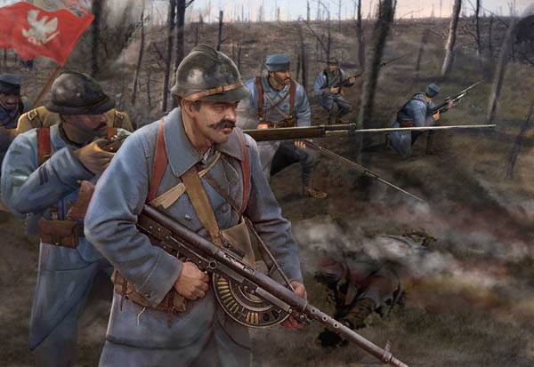 Figurines - Infanterie polonaise Première Guerre mondiale-1/72-Strelet