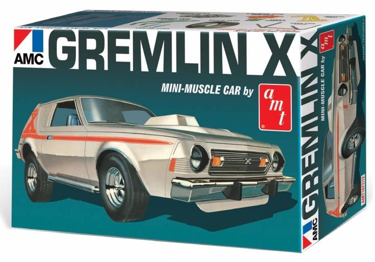Maquette de voiture - 1974 AMC Gremlin X. Le Gremlin X d'AMT est prêt 