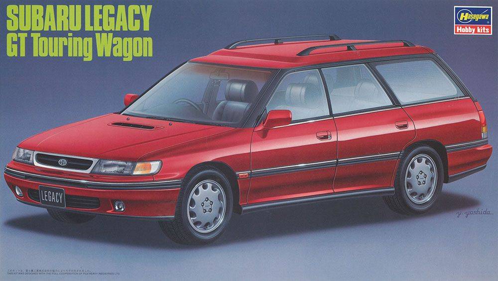 Maquette de voiture - Subaru Legacy GT Touring Wagon- 1/24 -Hasegawa
