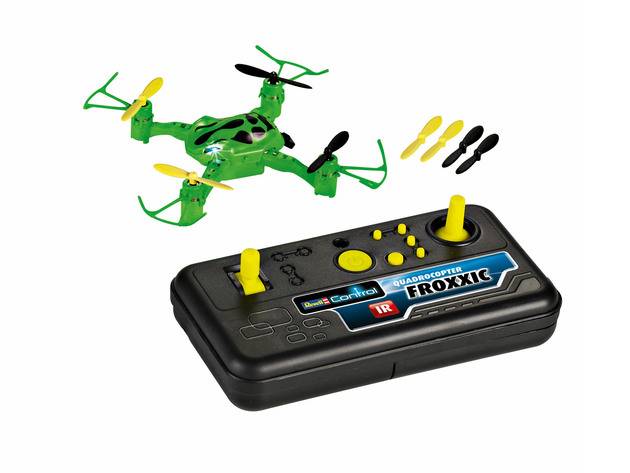 Drone / quadricoptere - Drone Quadcoptère FROXXIC vert--Revell