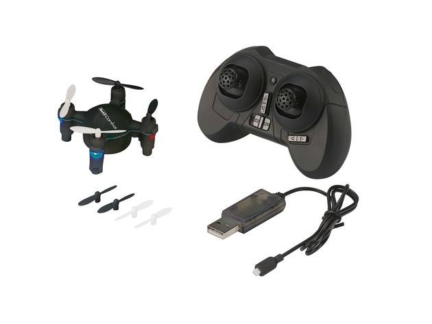 Drone / quadricoptere - Drone QuadrocoptèreNano Quad FUNnoir--Revell