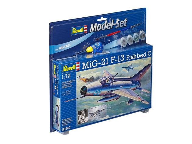 Maquette d'hélicoptère - Model Set MiG-21 F-13 Fishbed C-1/72-Revell