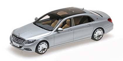 Miniature automobile - MERC.S-CLASS MAYBACH argent-1/43-AlmostReal