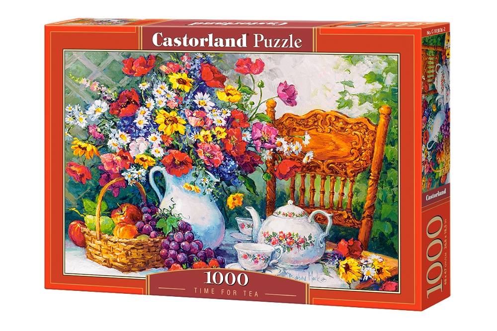 Puzzle - Puzzle Temps pour le thé--Castorland