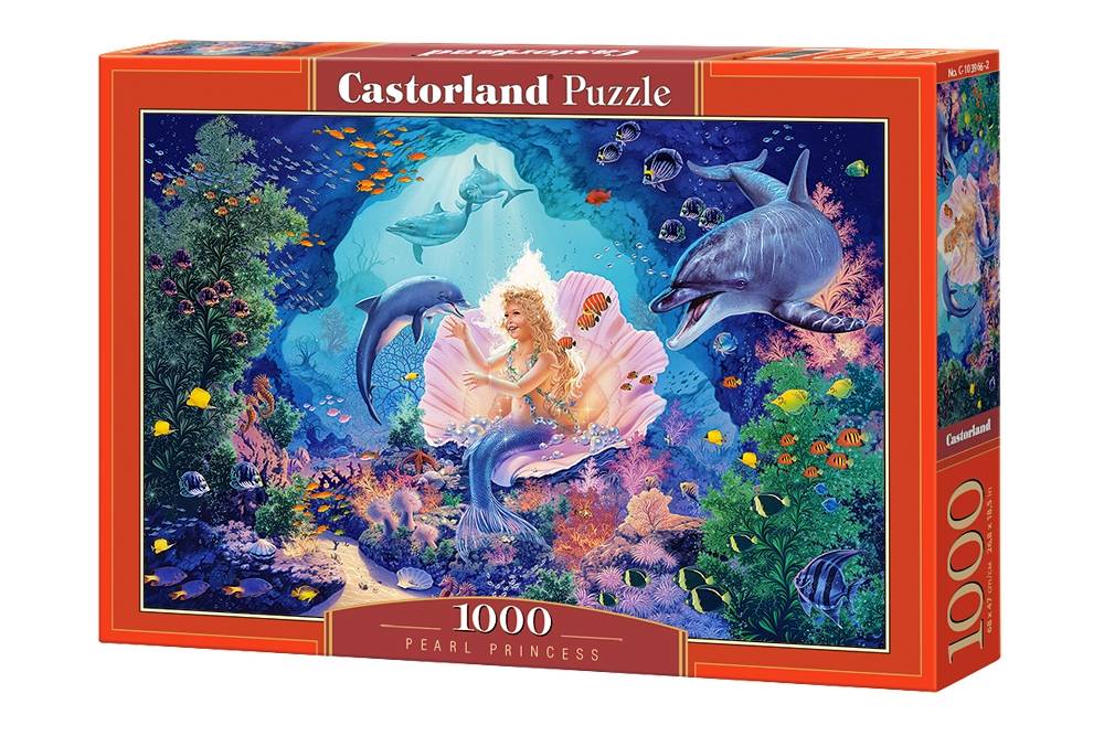Puzzle - Puzzle La sirène, princesse des eaux --Castorland