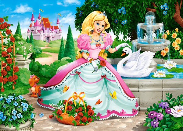 Puzzle - Puzzle La princesse et le cygne--Castorland