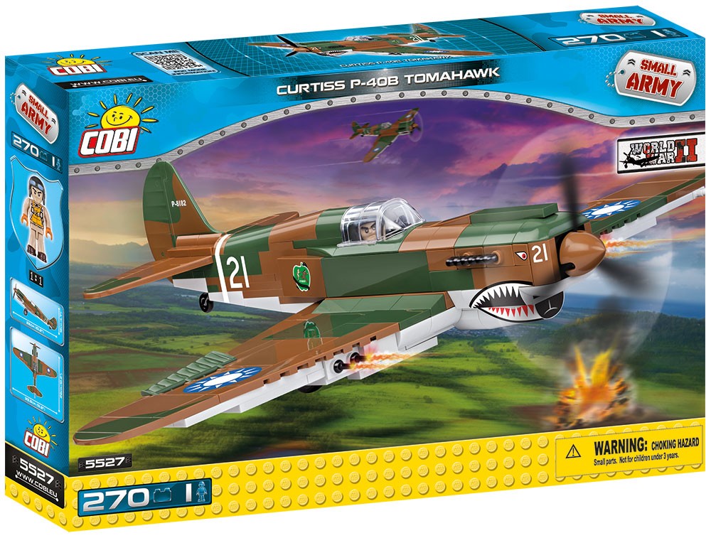 Jeux de construction - Curtiss P-40 Tomahawk--Cobi
