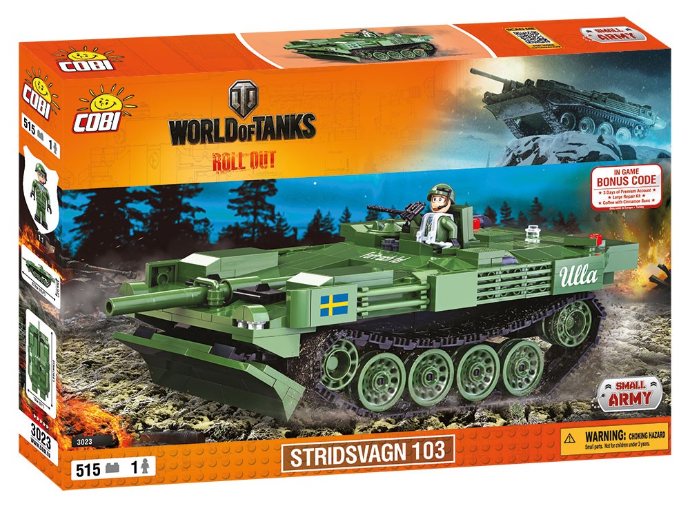 Jeux de construction - Stridsvagn 103 s-tank--Cobi