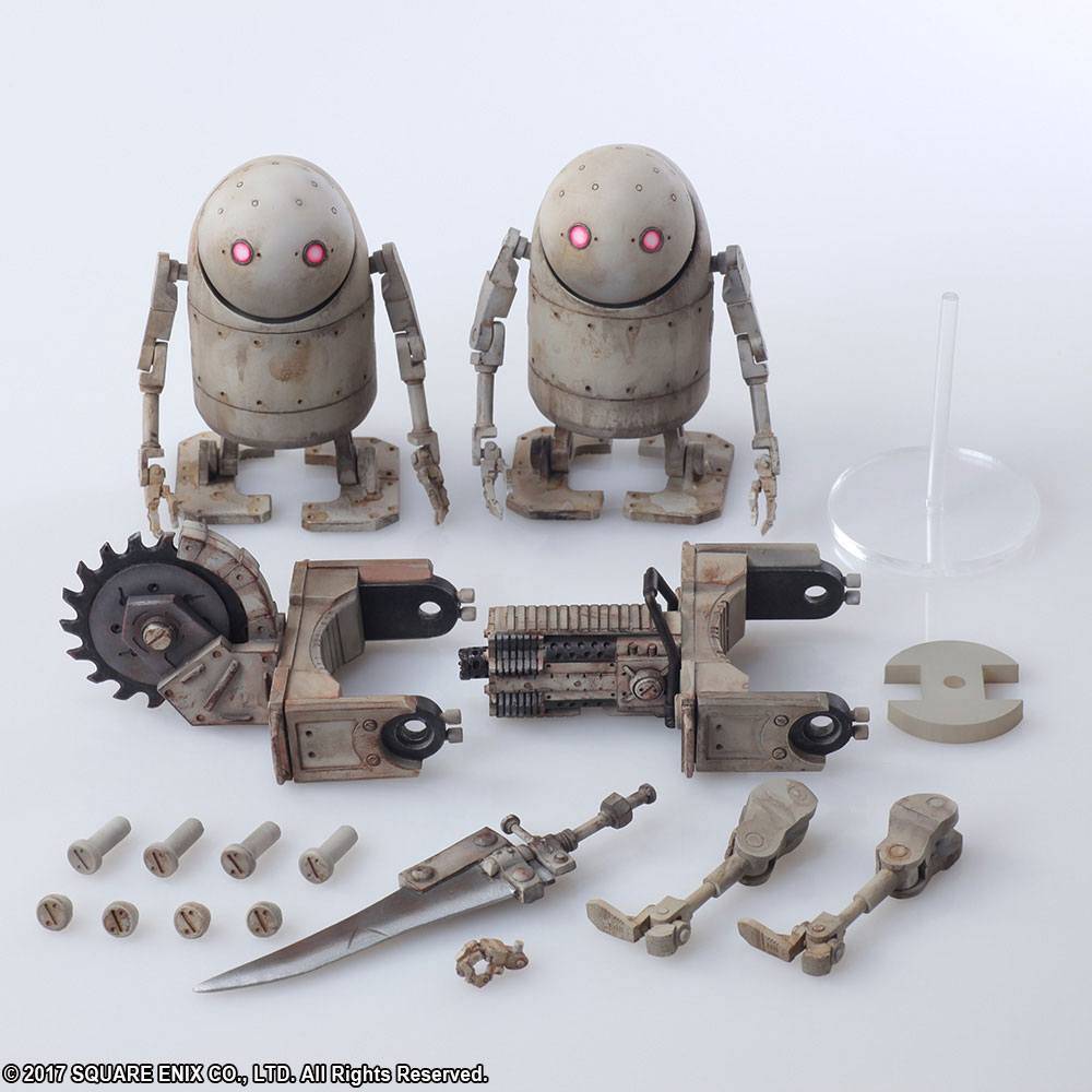 Action figures - NieR Automata Bring Arts figurines Machine Lifeforms 