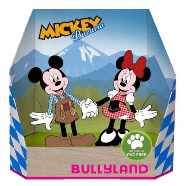 Mini-figurines - Disney pack 2 figurines Micky Bavaria 8 - 10 cm--Bull