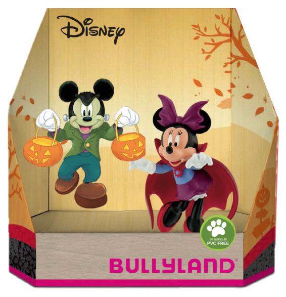 Mini-figurines - Disney pack 2 figurines Micky Halloween 8 - 10 cm--Bu