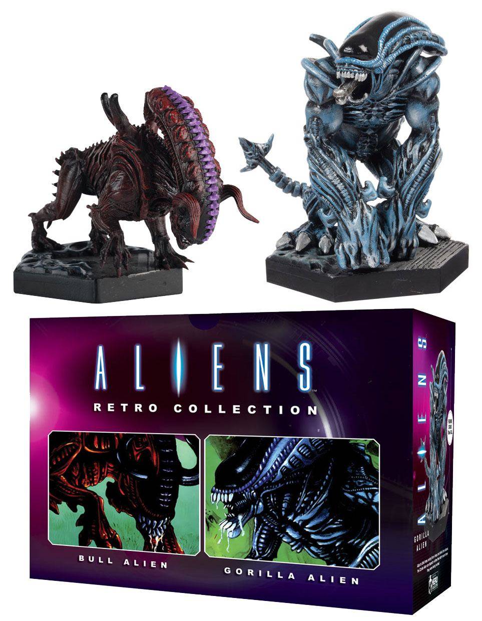 Mini-figurines - Aliens Retro Collection pack 2 figurines Gorilla Alie