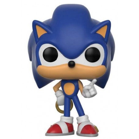 Figurines Pop Sonic The Hedgehog POP! Games Vinyl figurine Sonic (Ring) 9 cm