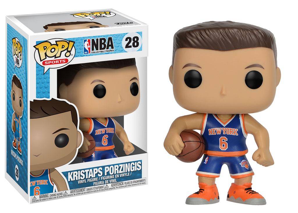 Mini-figurines - NBA POP! Sports Vinyl Figurine Kristaps Porzingis (Ne