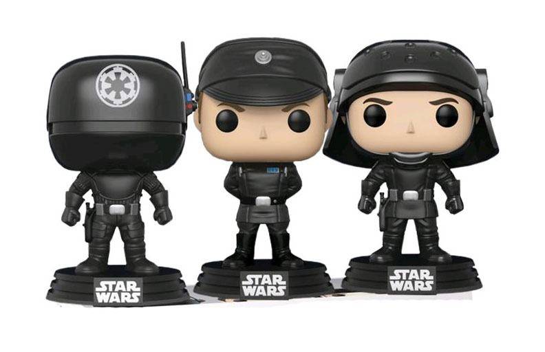 Mini-figurines - Star Wars pack 3 figurines POP! Vinyl Gunner, Officer