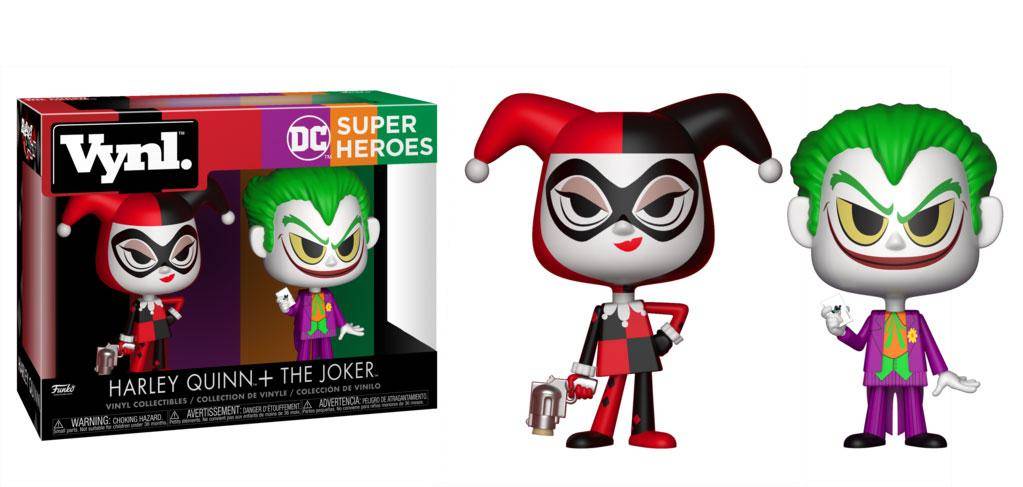 Mini-figurines - DC Comics pack 2 VYNL Vinyl figurines Harley & Joker 