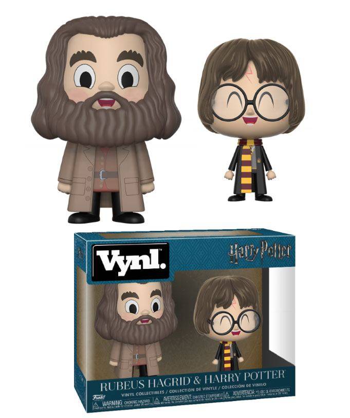 Mini-figurines - Harry Potter pack 2 VYNL Vinyl figurines Hagrid & Har