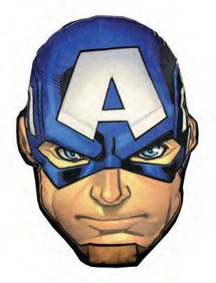 Coussins - Marvel Comics coussin LED Captain America 36 cm--Joy Toy