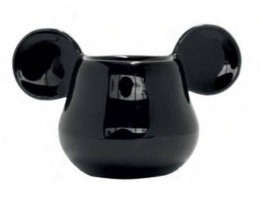 Cuisine et table - Mickey Mouse coquetier 3D Noir--Joy Toy