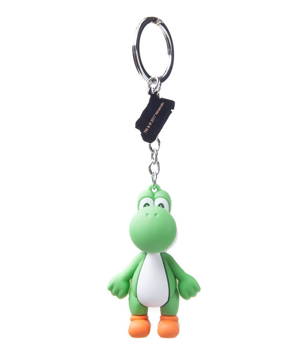 Porte-clés - Nintendo porte-clés caoutchouc Yoshi 7 cm--Difuzed