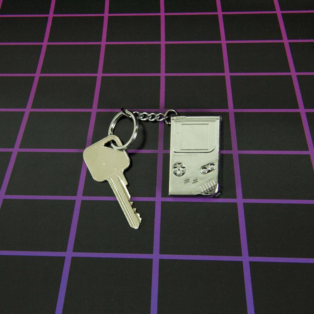 Porte-clés - Nintendo Game Boy porte-clés métal 3D Game Boy 6 cm--Pala
