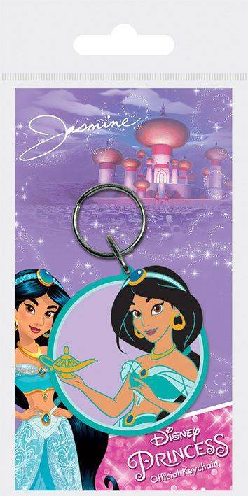 Porte-clés - Disney Princess porte-clés caoutchouc Jasmine 6 cm--Pyram