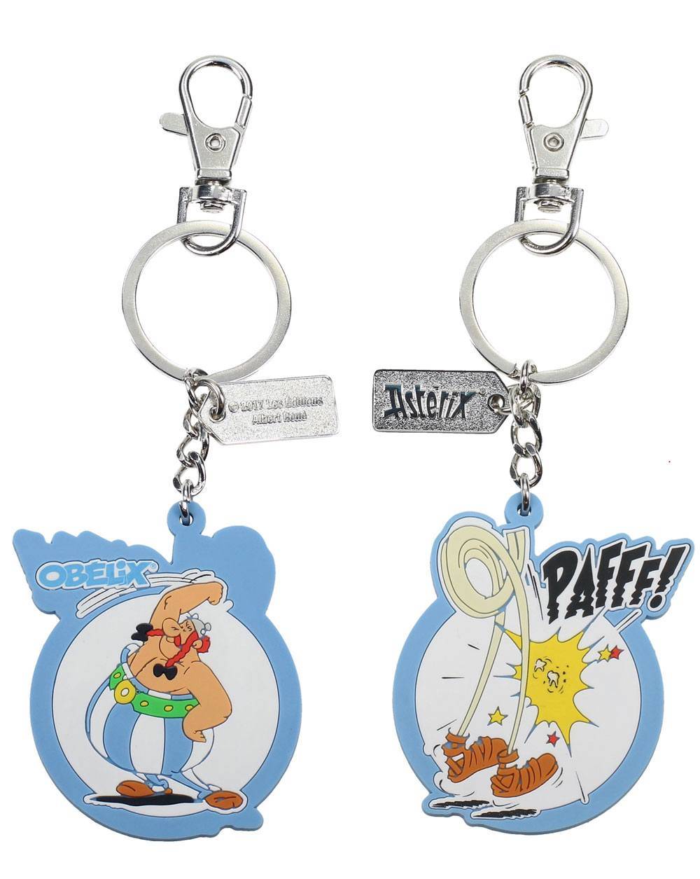 Porte-clés - Astérix porte-clés caoutchouc Obelix 7 cm--SD Toys