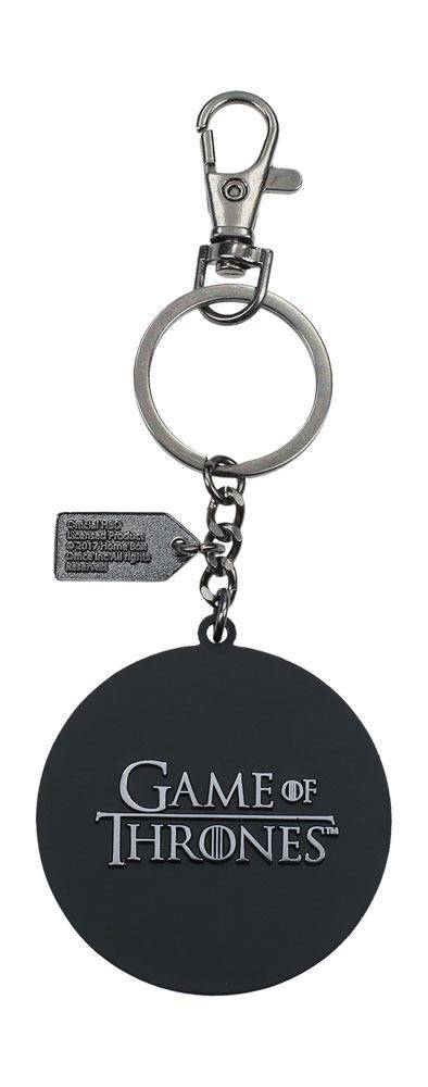Porte-clés - Le Trône de Fer porte-clés métal Stark Silver Logo--SD To