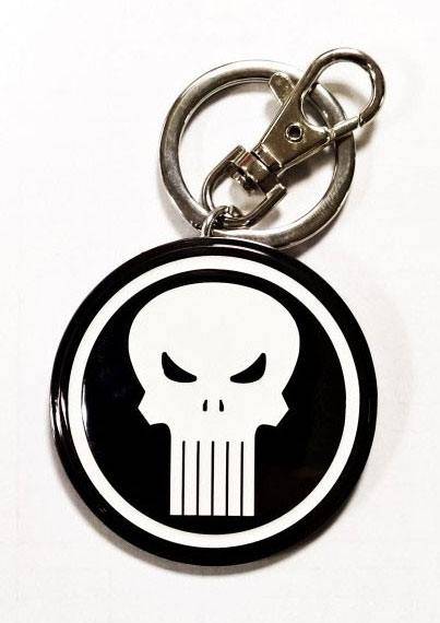 Porte-clés - Marvel Comics porte-clés métal Punisher Logo--Semic