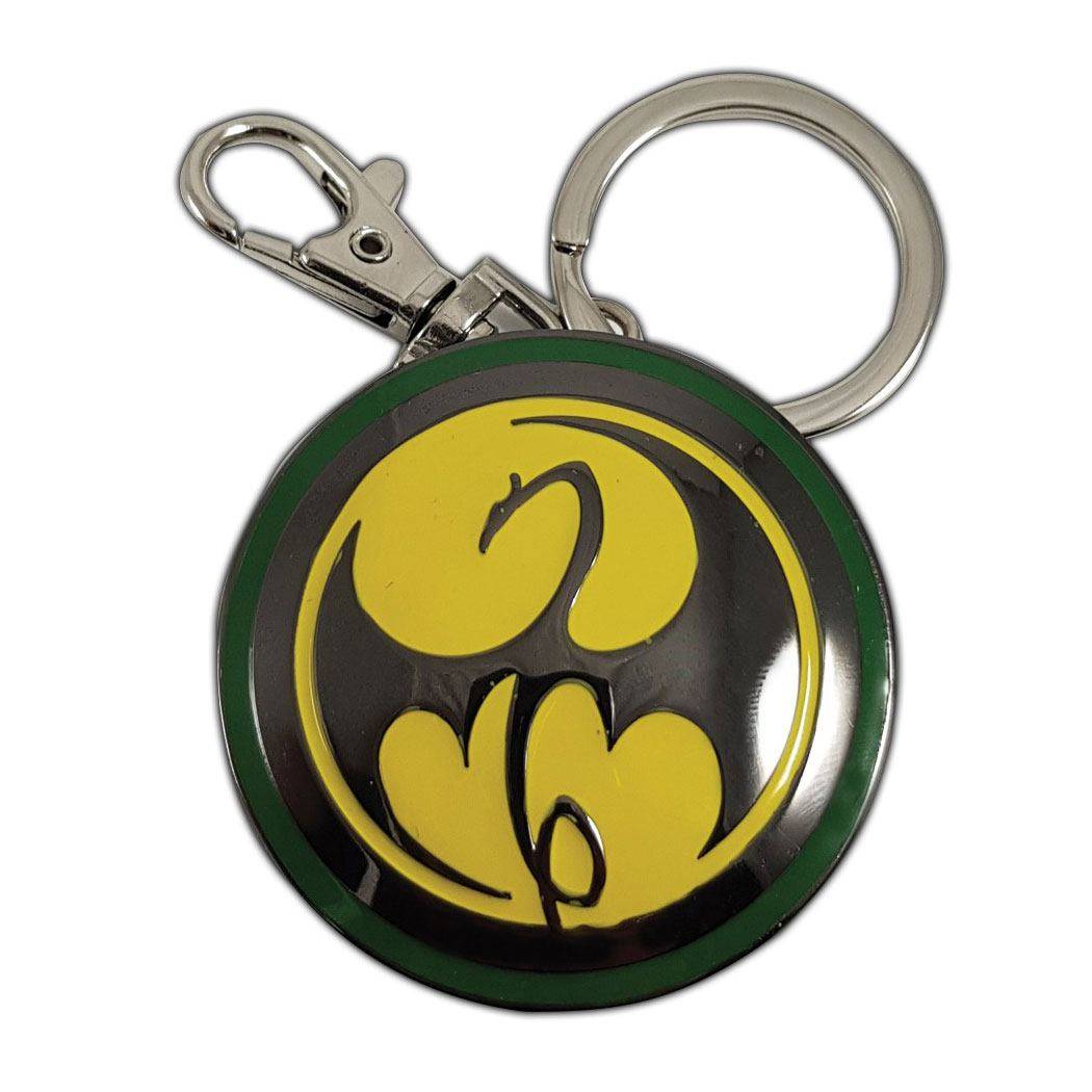Porte-clés - Marvel Comics porte-clés métal Iron Fist Logo--Semic