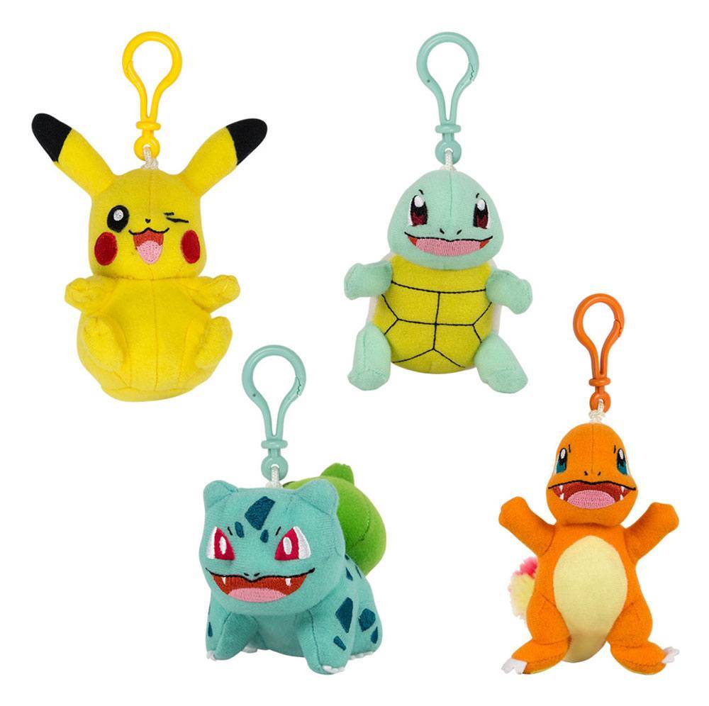 Porte-clés - Pokemon assortiment porte-clés peluche 8 cm L (8)--Tomy
