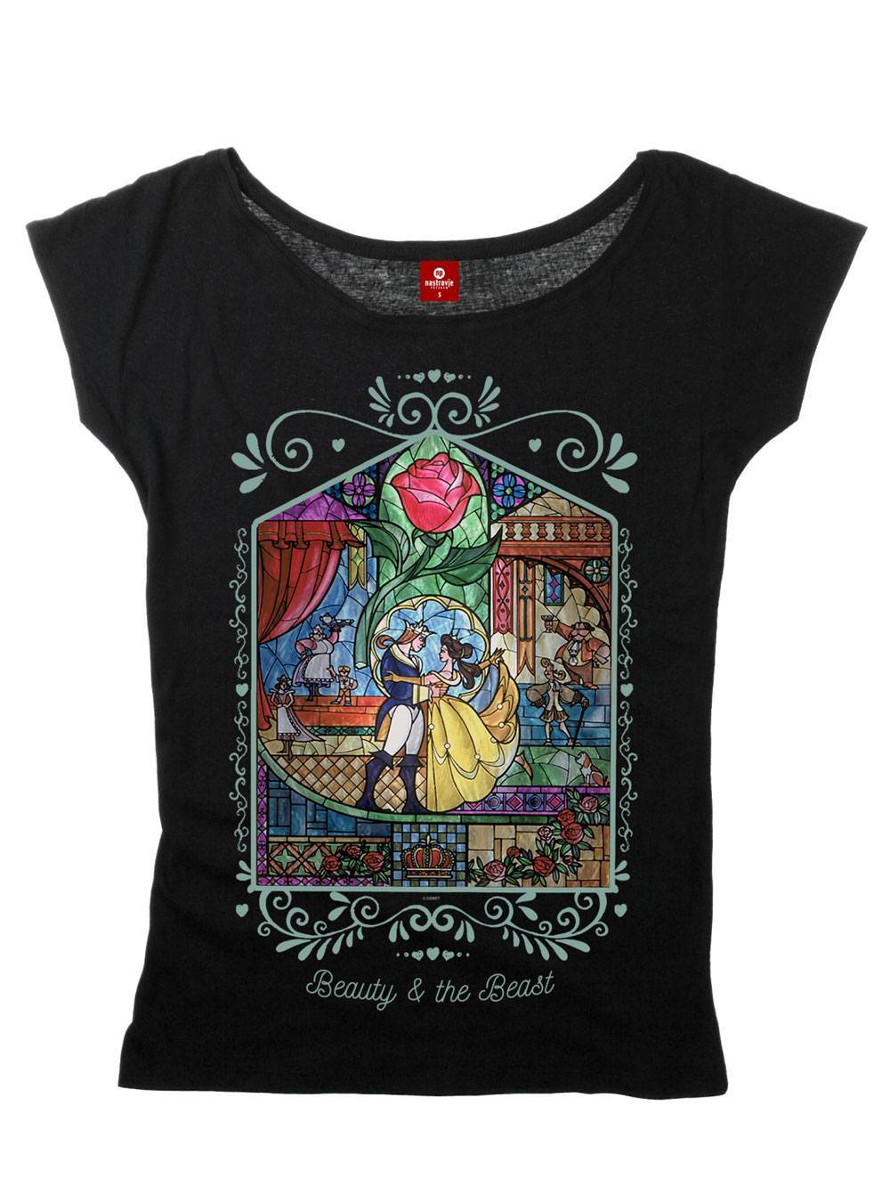 T-shirts - La Belle et la Bête T-Shirt femme Window Girl--NAPO