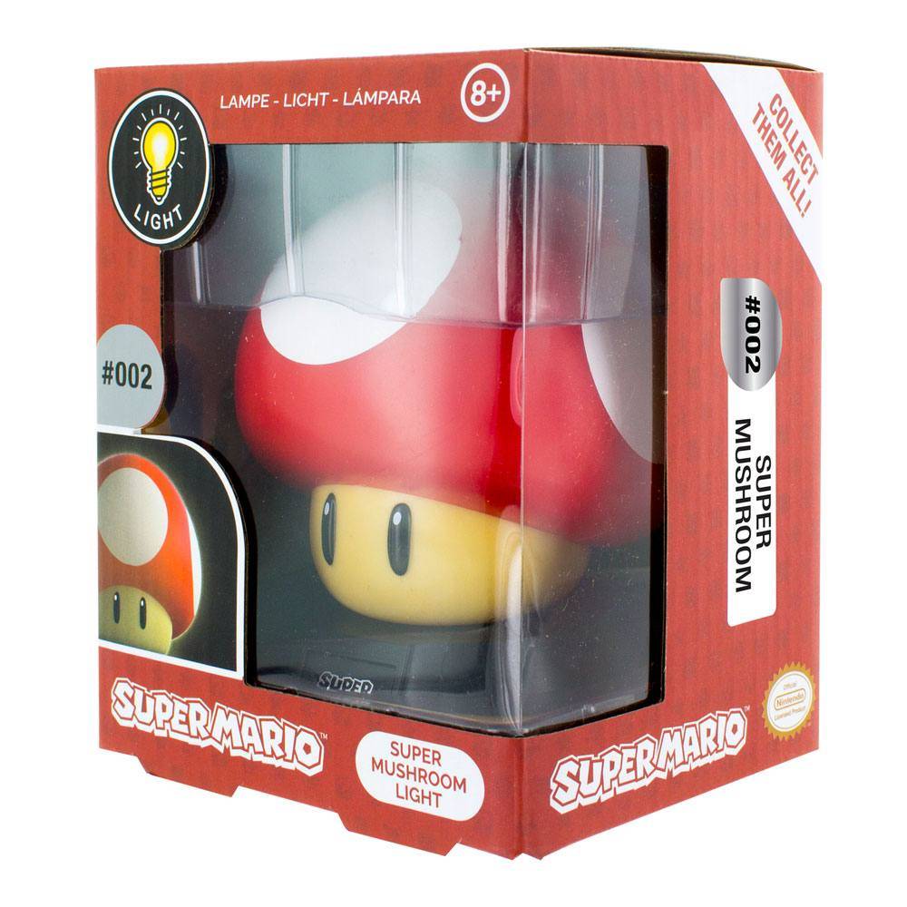 Gadgets - Super Mario veilleuse 3D Mushroom 10 cm--Paladone Products