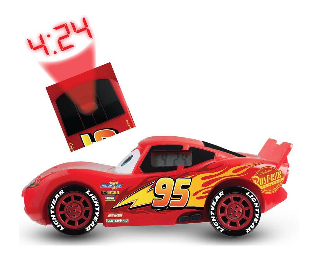 Montres et pendules - Cars 3 réveil projecteur Lightning McQueen--ZLTD