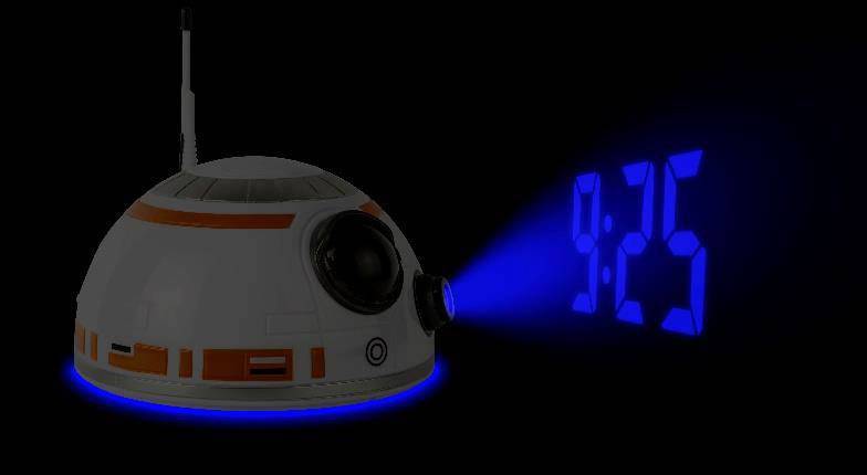 Montres et pendules - Star Wars Episode VIII réveil projecteur BB-8--Z