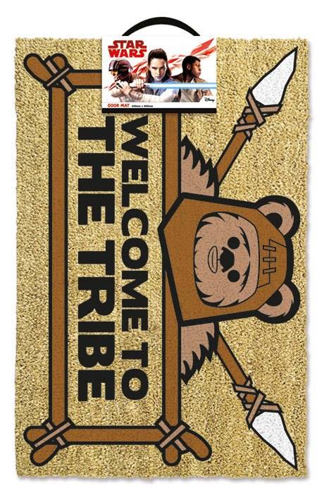 Tapis - Star Wars paillasson Welcome To The Tribe Ewok 40 x 57 cm--Pyr