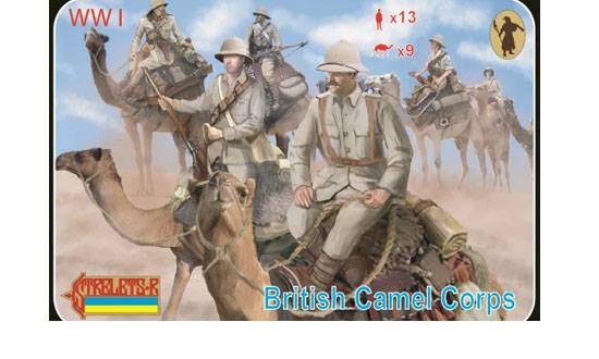 Figurines - British Camel Corps-1/72-STRELETS-R
