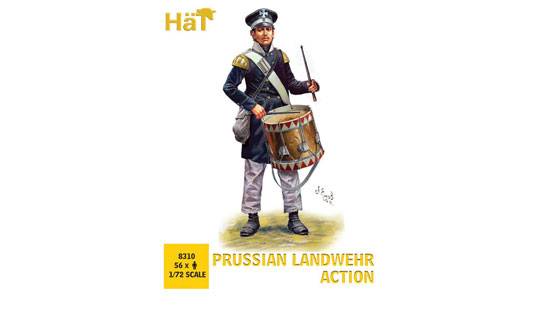 Figurines - Armée Prussienne en action-1/72-HAT Industrie