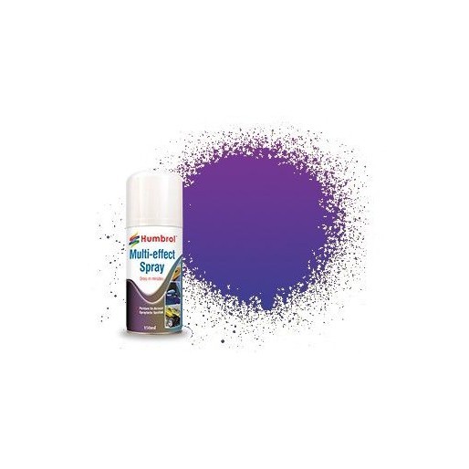Bombes de peinture acrylique - Violet Multi-effets--Humbrol