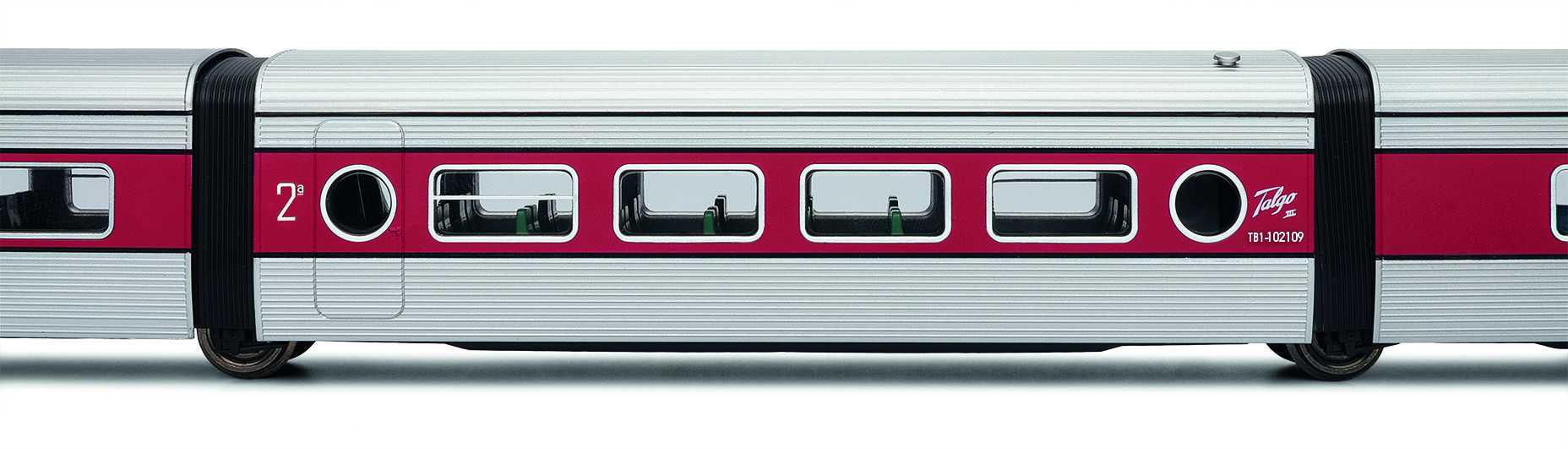 Trains miniatures : matériel remorqué - Talgo III, 1ère classe-H0-Elec
