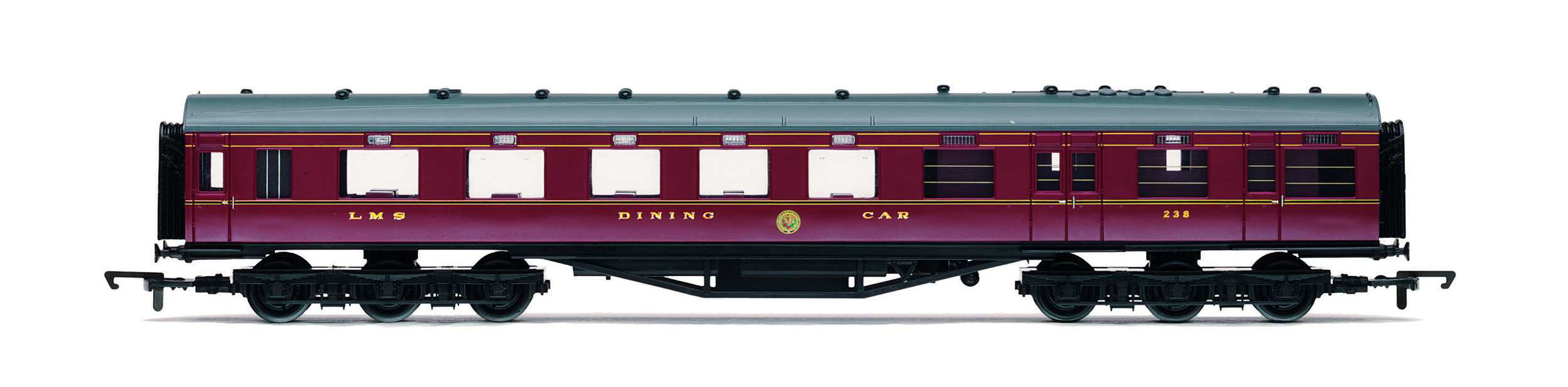 Trains miniatures : matériel remorqué - LMS, Période II 68 'Voiture-re