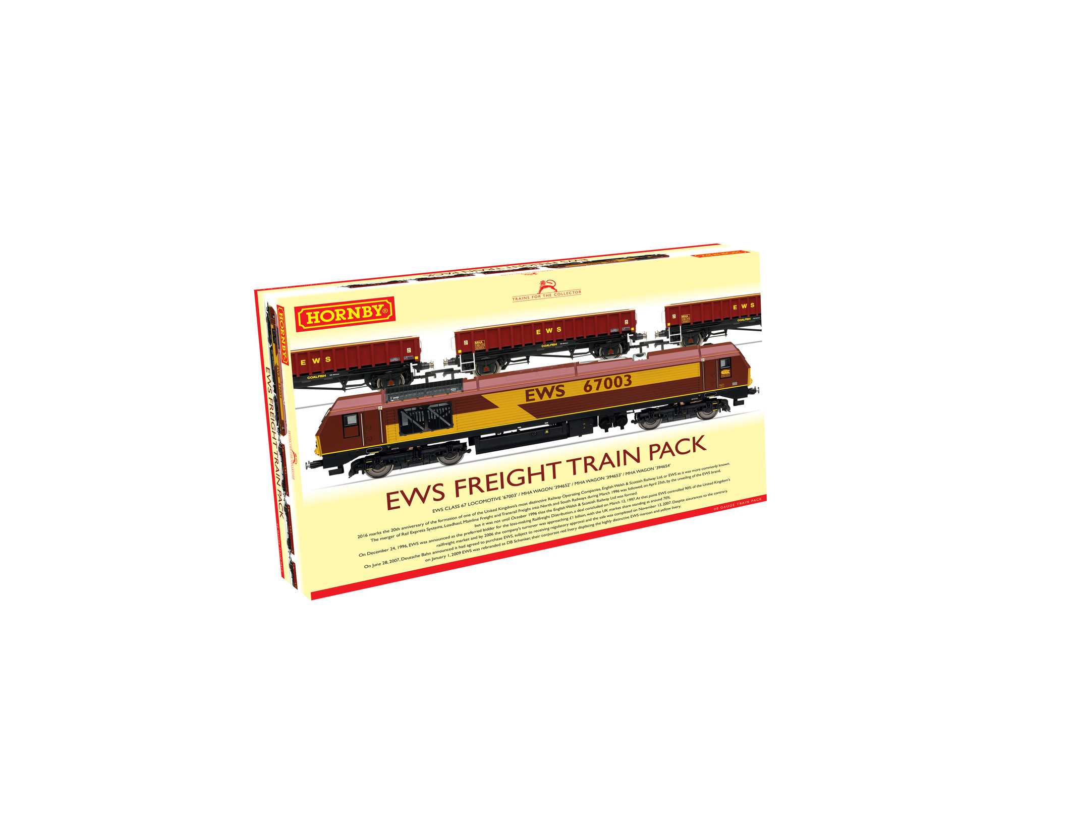 Circuits de voitures : coffret - EWS, Pack Train Freight Classe 67 - E