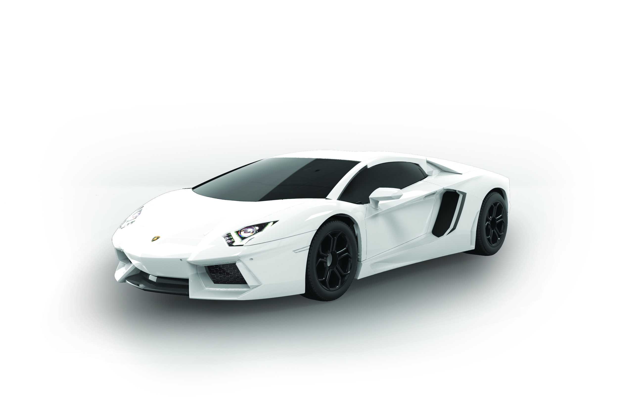 Maquette de voiture - QUICKBUILD Lamborghini Aventador - Blanc--Airfix